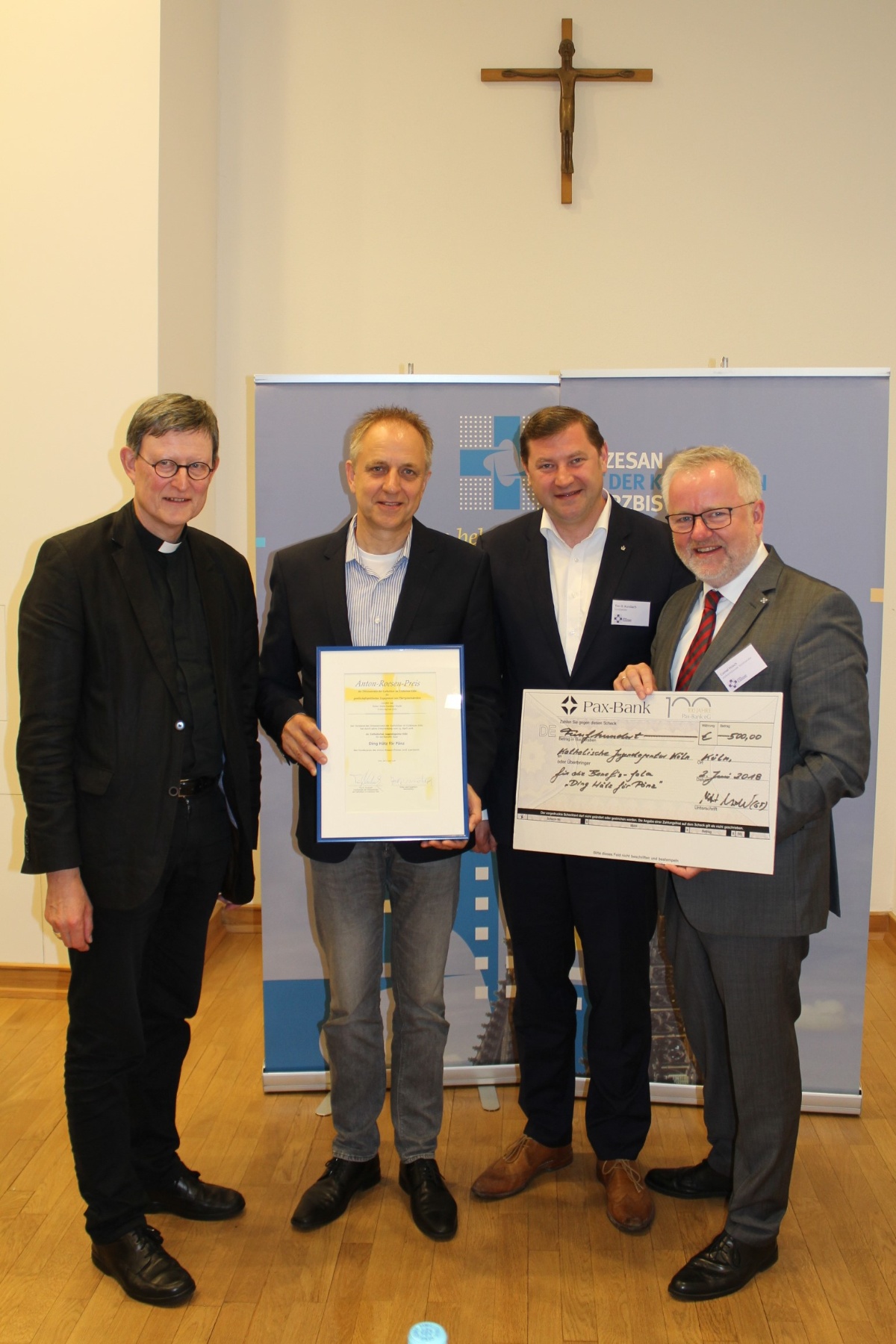 Verleihung Anton-Roesen-Preis - Projekt Ding Hätz för Pänz_Köln