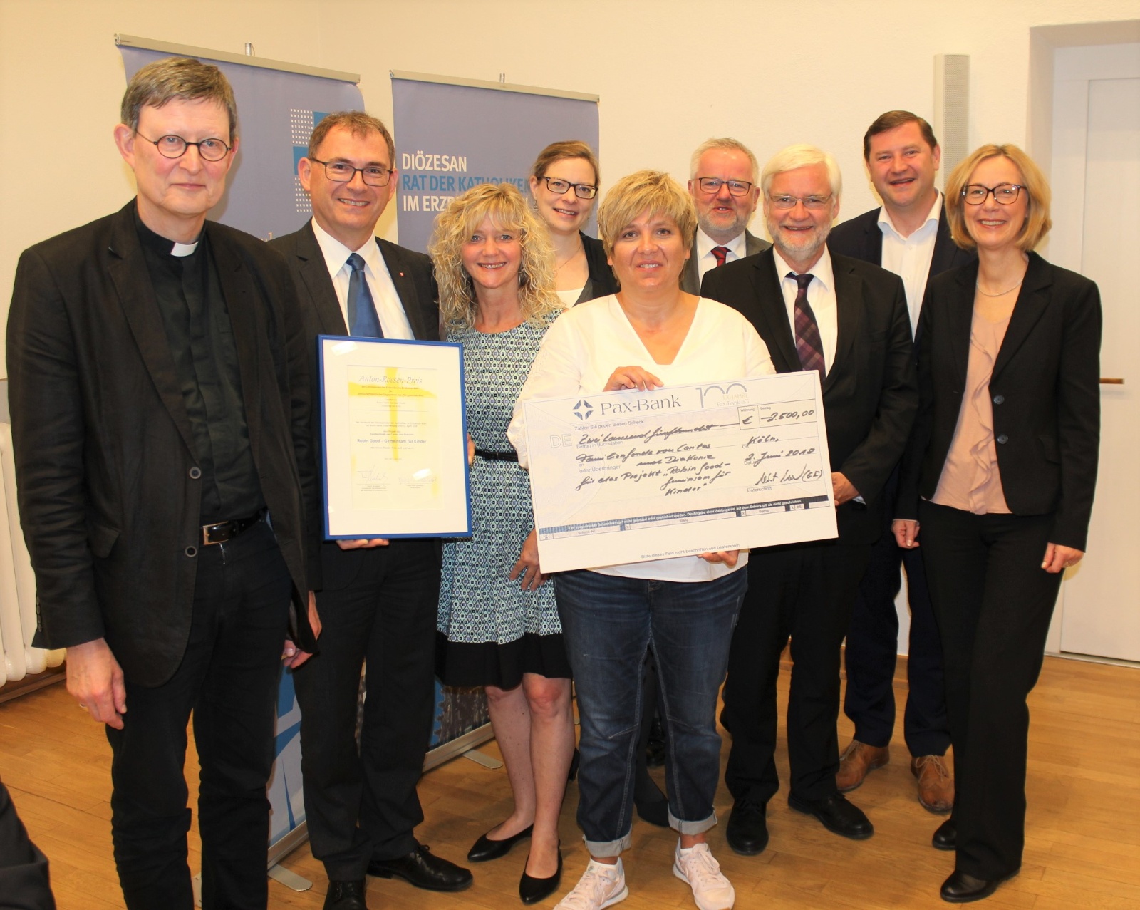 Verleihung Anton-Roesen-Preis - Projekt Robin Good_Bonn